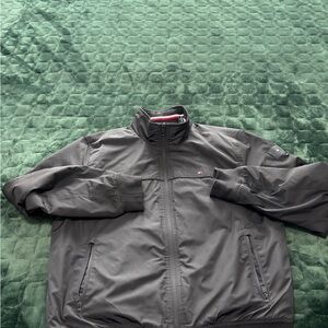 Tommy Hilfiger Men's Gray Windbreaker